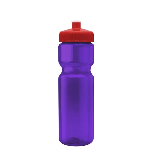 Transparent sports bottle, 28 oz., heavy wall design for multiple use.... from ASI 40480 Koozie Group