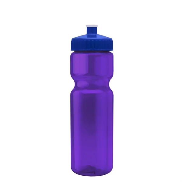 Transparent sports bottle, 28 oz., heavy wall design for multiple use.... from ASI 40480 Koozie Group