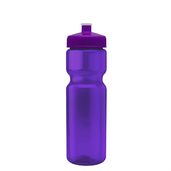 Transparent sports bottle, 28 oz., heavy wall design for multiple use.... from ASI 40480 Koozie Group