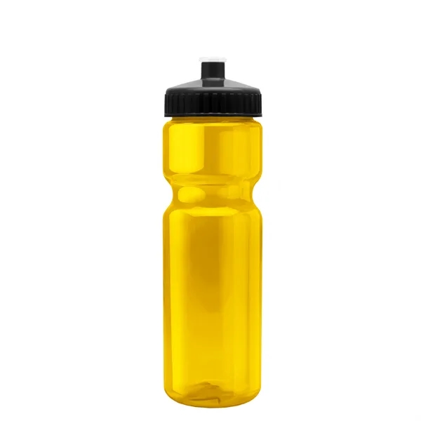 Transparent sports bottle, 28 oz., heavy wall design for multiple use.... from ASI 40480 Koozie Group