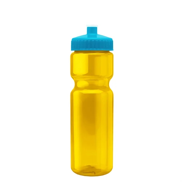 Transparent sports bottle, 28 oz., heavy wall design for multiple use.... from ASI 40480 Koozie Group