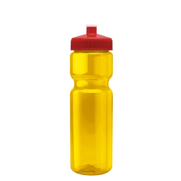 Transparent sports bottle, 28 oz., heavy wall design for multiple use.... from ASI 40480 Koozie Group