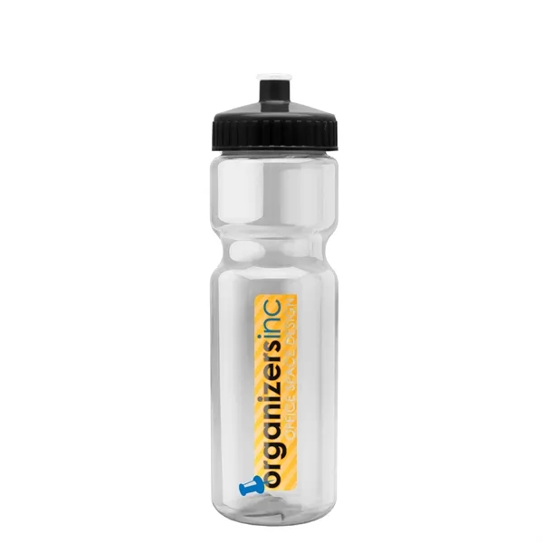 Transparent sports bottle, 28 oz., heavy wall design for multiple use.... from ASI 40480 Koozie Group