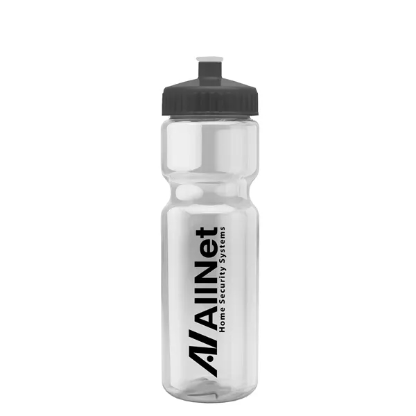 Transparent sports bottle, 28 oz., heavy wall design for multiple use.... from ASI 40480 Koozie Group