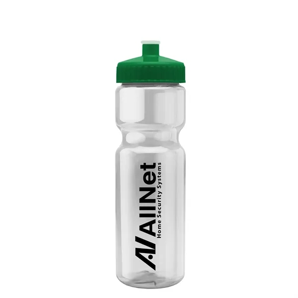 Transparent sports bottle, 28 oz., heavy wall design for multiple use.... from ASI 40480 Koozie Group