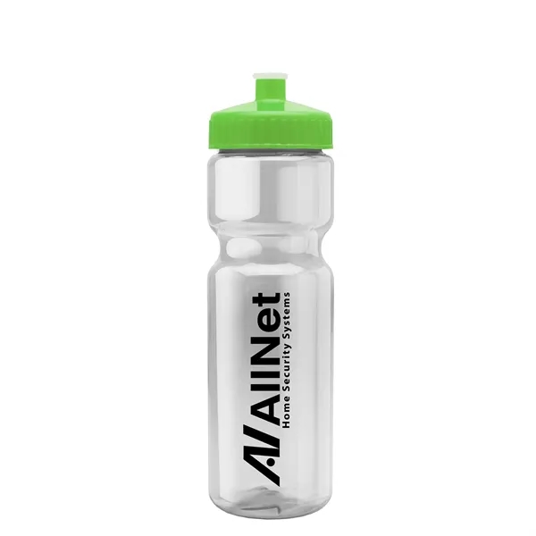 Transparent sports bottle, 28 oz., heavy wall design for multiple use.... from ASI 40480 Koozie Group