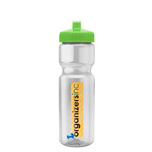 Transparent sports bottle, 28 oz., heavy wall design for multiple use.... from ASI 40480 Koozie Group