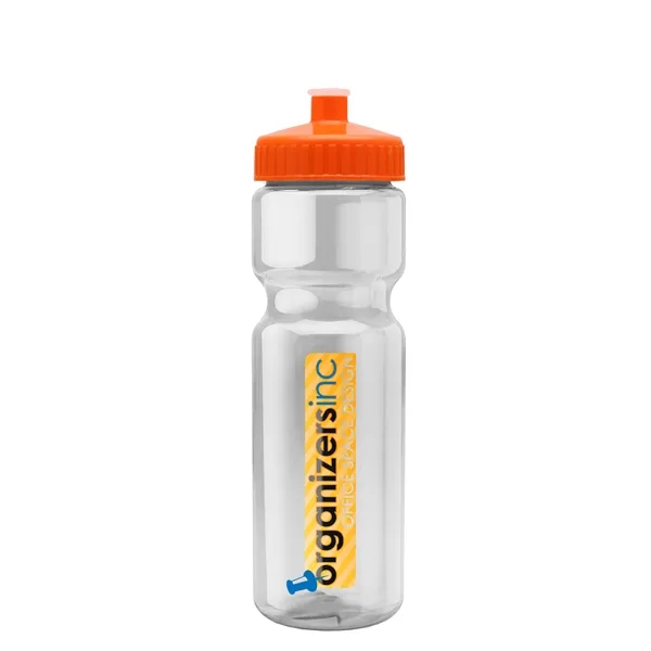 Transparent sports bottle, 28 oz., heavy wall design for multiple use.... from ASI 40480 Koozie Group