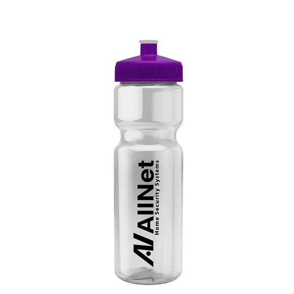 Transparent sports bottle, 28 oz., heavy wall design for multiple use.... from ASI 40480 Koozie Group