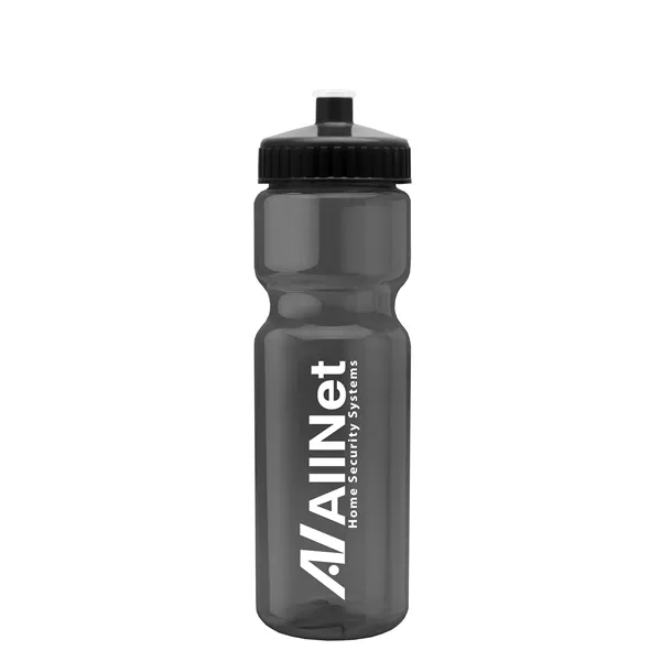 Transparent sports bottle, 28 oz., heavy wall design for multiple use.... from ASI 40480 Koozie Group