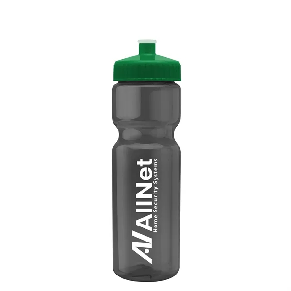 Transparent sports bottle, 28 oz., heavy wall design for multiple use.... from ASI 40480 Koozie Group