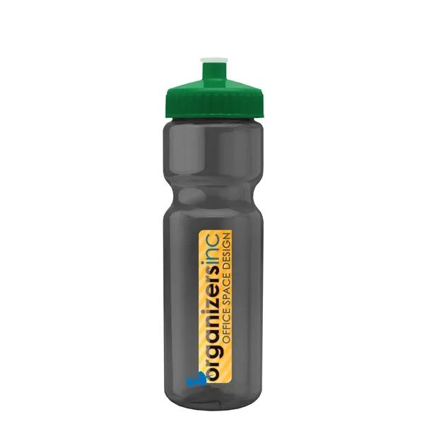 Transparent sports bottle, 28 oz., heavy wall design for multiple use.... from ASI 40480 Koozie Group