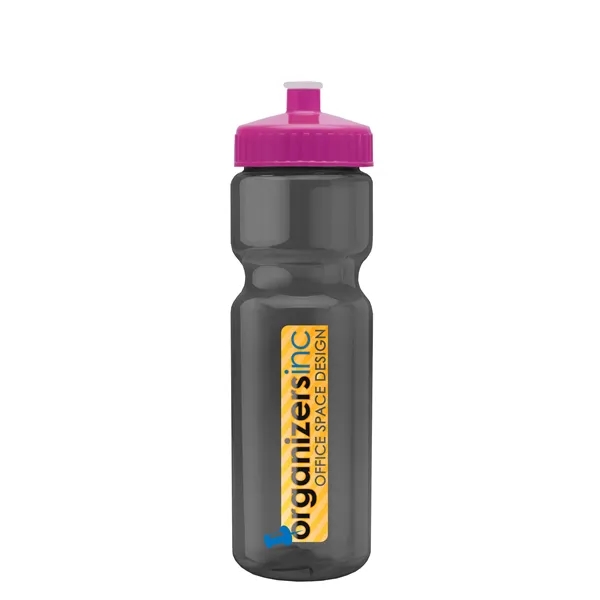 Transparent sports bottle, 28 oz., heavy wall design for multiple use.... from ASI 40480 Koozie Group