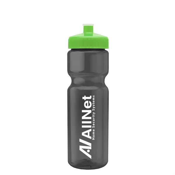 Transparent sports bottle, 28 oz., heavy wall design for multiple use.... from ASI 40480 Koozie Group