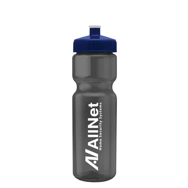Transparent sports bottle, 28 oz., heavy wall design for multiple use.... from ASI 40480 Koozie Group