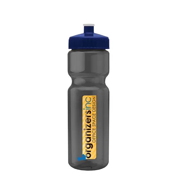 Transparent sports bottle, 28 oz., heavy wall design for multiple use.... from ASI 40480 Koozie Group
