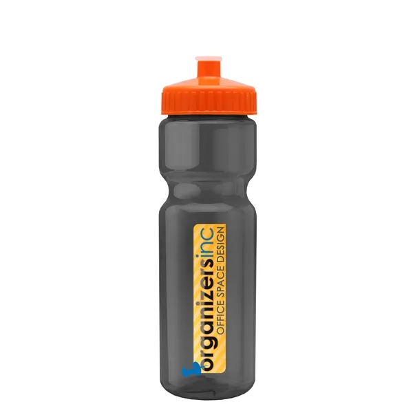 Transparent sports bottle, 28 oz., heavy wall design for multiple use.... from ASI 40480 Koozie Group