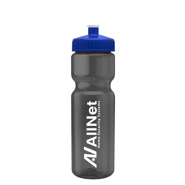 Transparent sports bottle, 28 oz., heavy wall design for multiple use.... from ASI 40480 Koozie Group