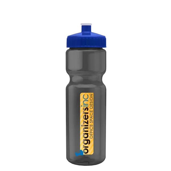 Transparent sports bottle, 28 oz., heavy wall design for multiple use.... from ASI 40480 Koozie Group