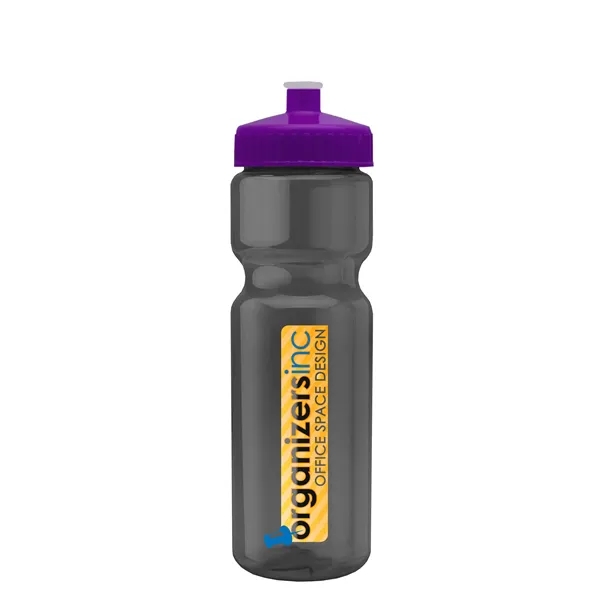 Transparent sports bottle, 28 oz., heavy wall design for multiple use.... from ASI 40480 Koozie Group