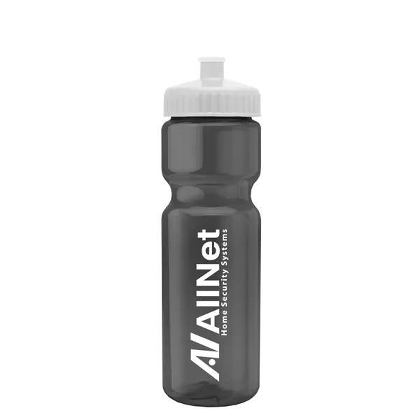 Transparent sports bottle, 28 oz., heavy wall design for multiple use.... from ASI 40480 Koozie Group