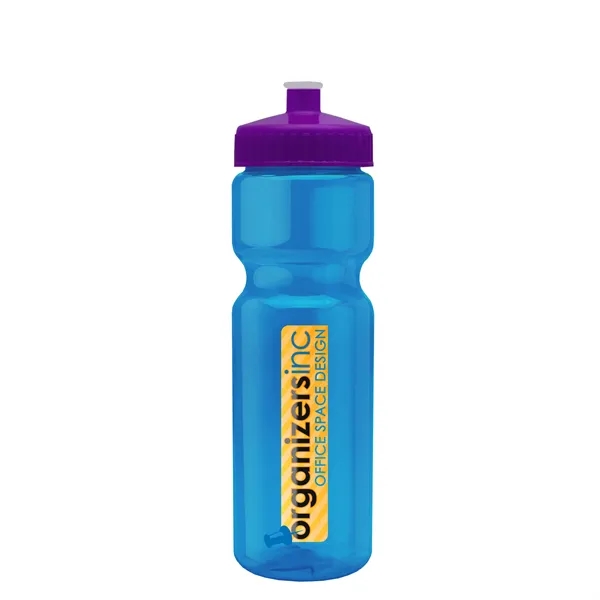 Transparent sports bottle, 28 oz., heavy wall design for multiple use.... from ASI 40480 Koozie Group