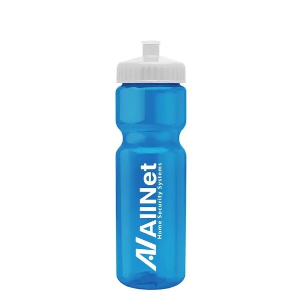Transparent sports bottle, 28 oz., heavy wall design for multiple use.... from ASI 40480 Koozie Group