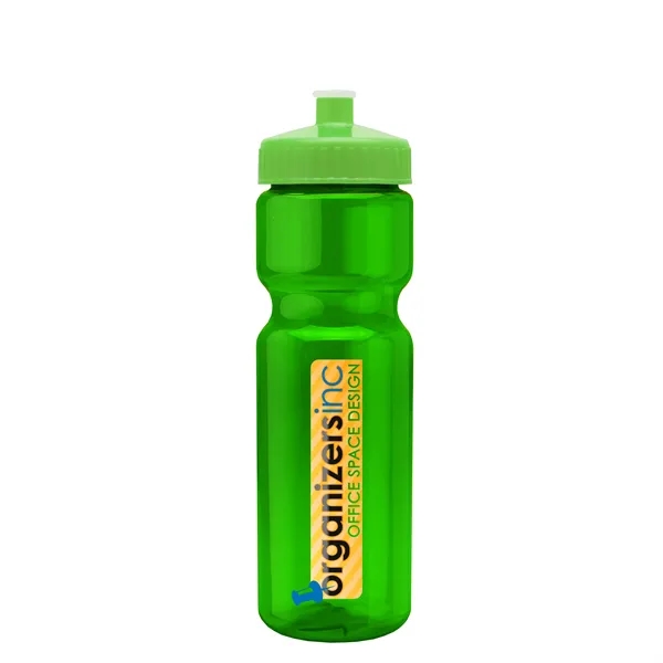 Transparent sports bottle, 28 oz., heavy wall design for multiple use.... from ASI 40480 Koozie Group