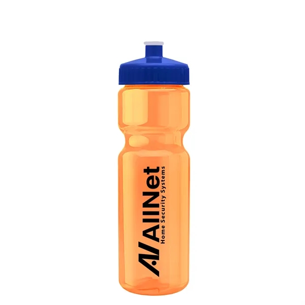 Transparent sports bottle, 28 oz., heavy wall design for multiple use.... from ASI 40480 Koozie Group