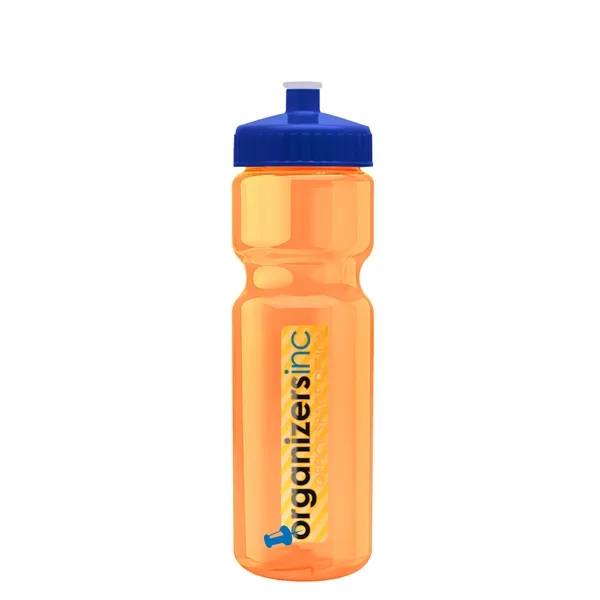Transparent sports bottle, 28 oz., heavy wall design for multiple use.... from ASI 40480 Koozie Group