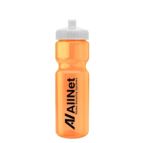 Transparent sports bottle, 28 oz., heavy wall design for multiple use.... from ASI 40480 Koozie Group