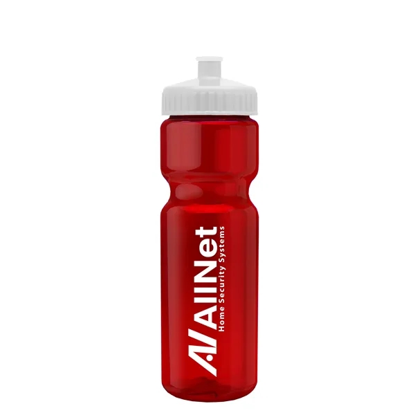 Transparent sports bottle, 28 oz., heavy wall design for multiple use.... from ASI 40480 Koozie Group