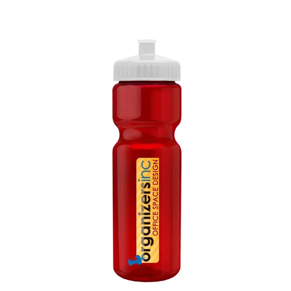 Transparent sports bottle, 28 oz., heavy wall design for multiple use.... from ASI 40480 Koozie Group