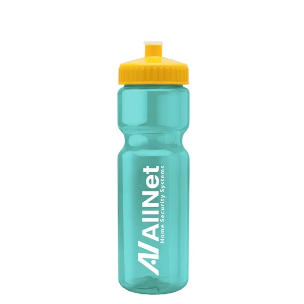 Transparent sports bottle, 28 oz., heavy wall design for multiple use.... from ASI 40480 Koozie Group