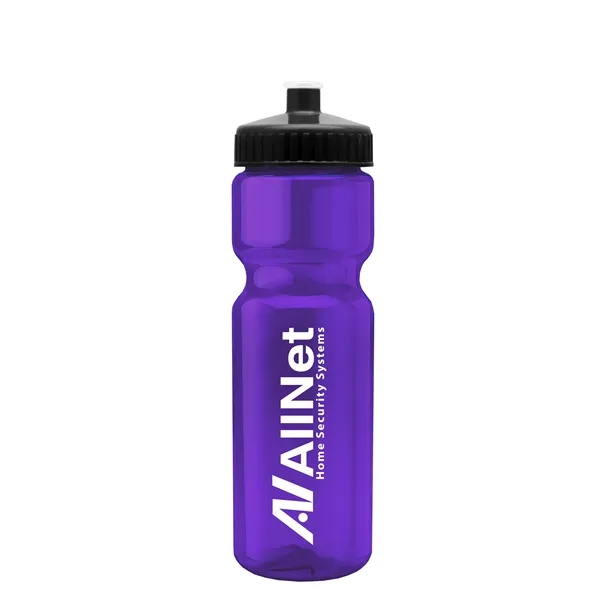 Transparent sports bottle, 28 oz., heavy wall design for multiple use.... from ASI 40480 Koozie Group