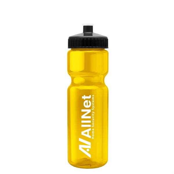 Transparent sports bottle, 28 oz., heavy wall design for multiple use.... from ASI 40480 Koozie Group