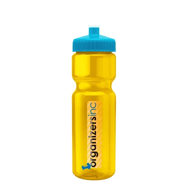 Transparent sports bottle, 28 oz., heavy wall design for multiple use.... from ASI 40480 Koozie Group