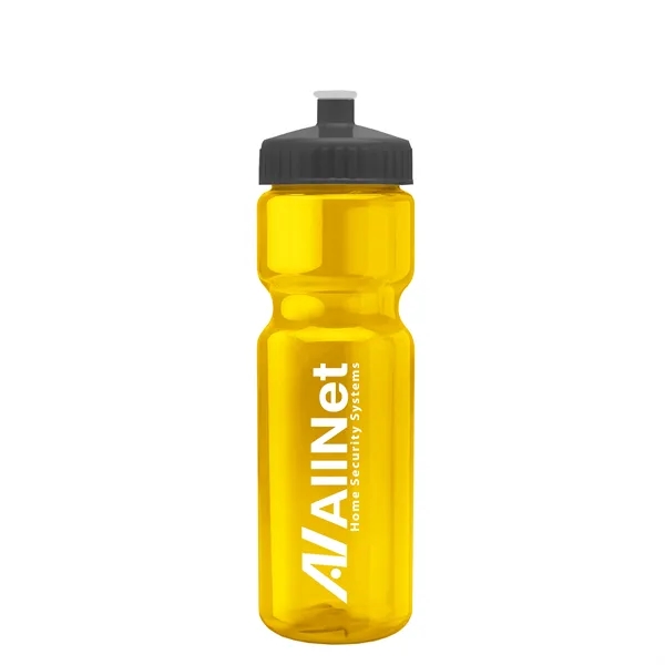 Transparent sports bottle, 28 oz., heavy wall design for multiple use.... from ASI 40480 Koozie Group
