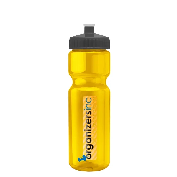 Transparent sports bottle, 28 oz., heavy wall design for multiple use.... from ASI 40480 Koozie Group
