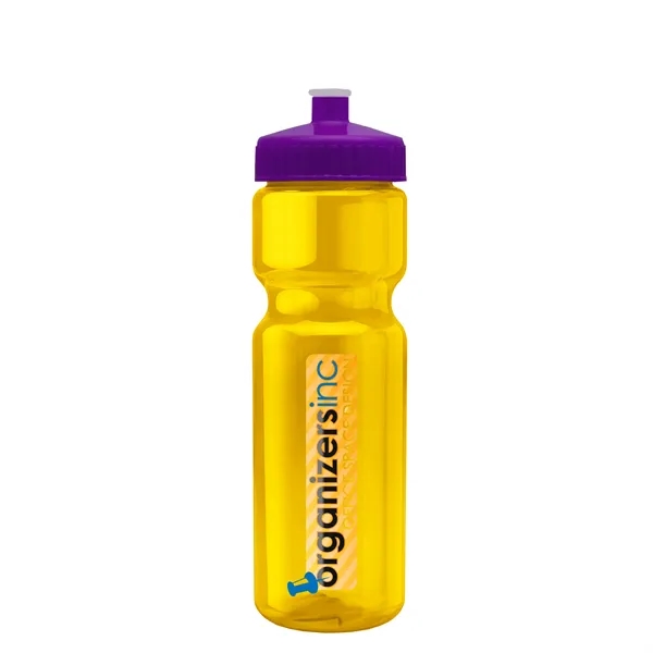 Transparent sports bottle, 28 oz., heavy wall design for multiple use.... from ASI 40480 Koozie Group
