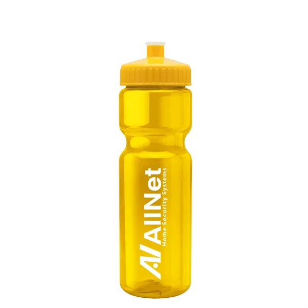 Transparent sports bottle, 28 oz., heavy wall design for multiple use.... from ASI 40480 Koozie Group