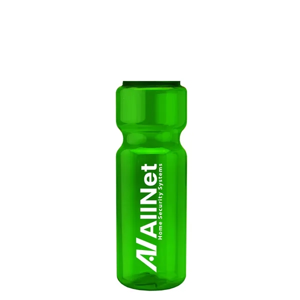 Transparent sports bottle, 28 oz., heavy wall design for multiple use.... from ASI 40480 Koozie Group