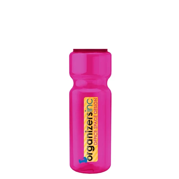 Transparent sports bottle, 28 oz., heavy wall design for multiple use.... from ASI 40480 Koozie Group