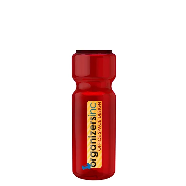 Transparent sports bottle, 28 oz., heavy wall design for multiple use.... from ASI 40480 Koozie Group