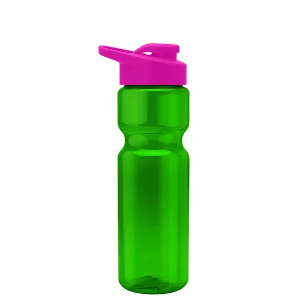 Champion 28 Oz. Transparent Bottle - Drink Thru Lid (Colors)... from ASI 40480 Koozie Group