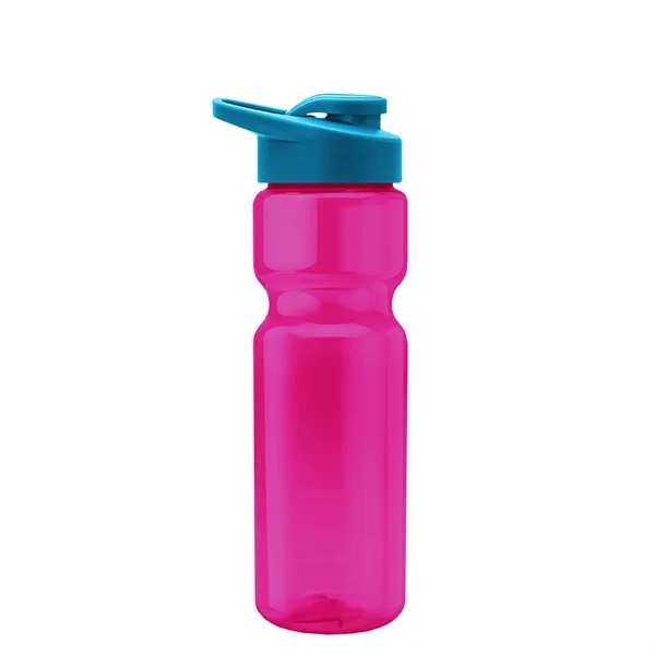 Champion 28 Oz. Transparent Bottle - Drink Thru Lid (Colors)... from ASI 40480 Koozie Group