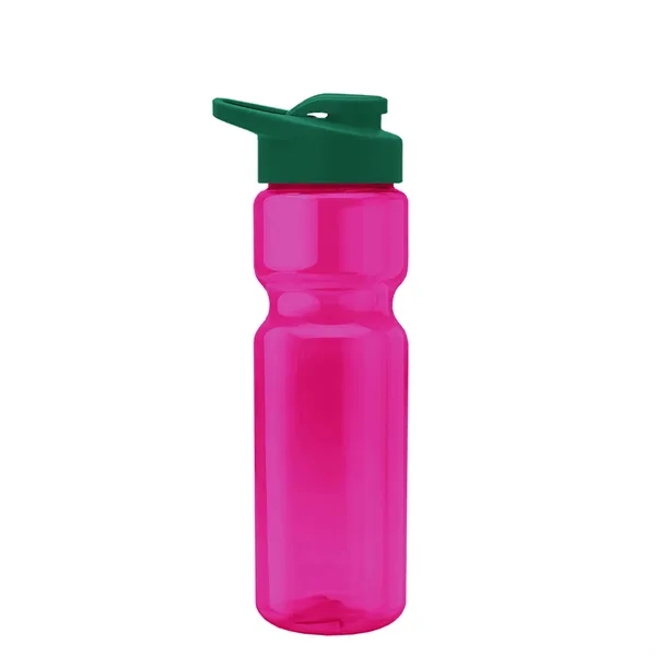Champion 28 Oz. Transparent Bottle - Drink Thru Lid (Colors)... from ASI 40480 Koozie Group