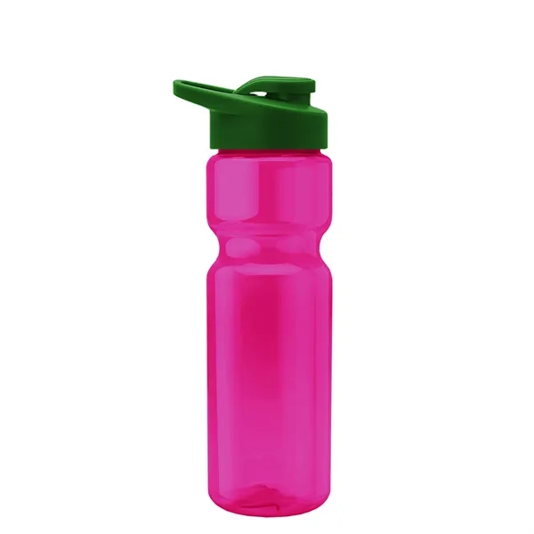 Champion 28 Oz. Transparent Bottle - Drink Thru Lid (Colors)... from ASI 40480 Koozie Group