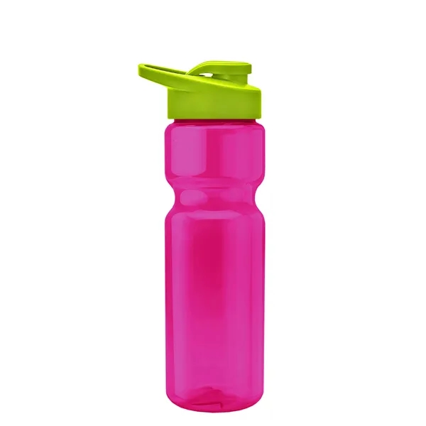 Champion 28 Oz. Transparent Bottle - Drink Thru Lid (Colors)... from ASI 40480 Koozie Group