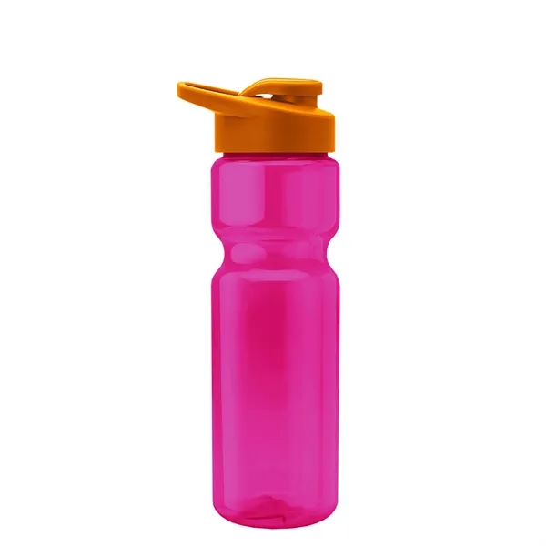 Champion 28 Oz. Transparent Bottle - Drink Thru Lid (Colors)... from ASI 40480 Koozie Group